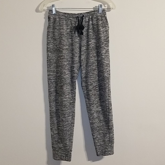 Ambiance apparel women's black & gray joggers - Picture 4 of 17